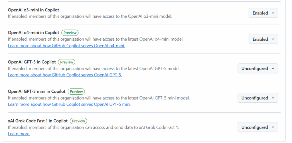 วิธีเปิดใช้งาน Model AI เพิ่มเติมใน GitHub Copilot - Bit Foundry